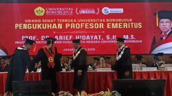 Bamsoet Apresiasi Pengukuhan Mantan Ketua Mahkamah Konsitusi Arief Hidayat Sebagai Profesor Emeritus Bidang Hukum Tata Negara di Universitas Borobudur