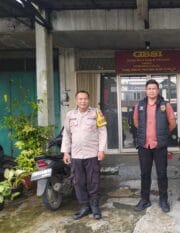 Pengamanan Ibadah Minggu Kasih, Polsek Cikupa Pastikan Kegiatan Berjalan Aman dan Khidmat