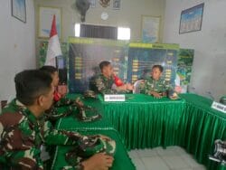 Dandim 0820 Probolinggo Tinjau Posko TMMD Ke-128 di Desa Brabe, Pastikan Target Rampung Sebelum 21 Mei