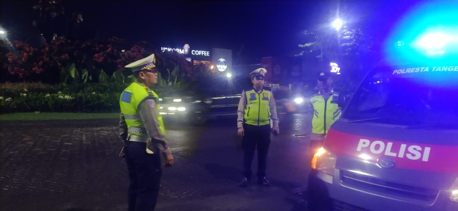 Kanit Lantas IPTU Udi Muhdi Pimpin Langsung Patroli Mobile Ops Cipkon KRYD di Wilayah Cikupa