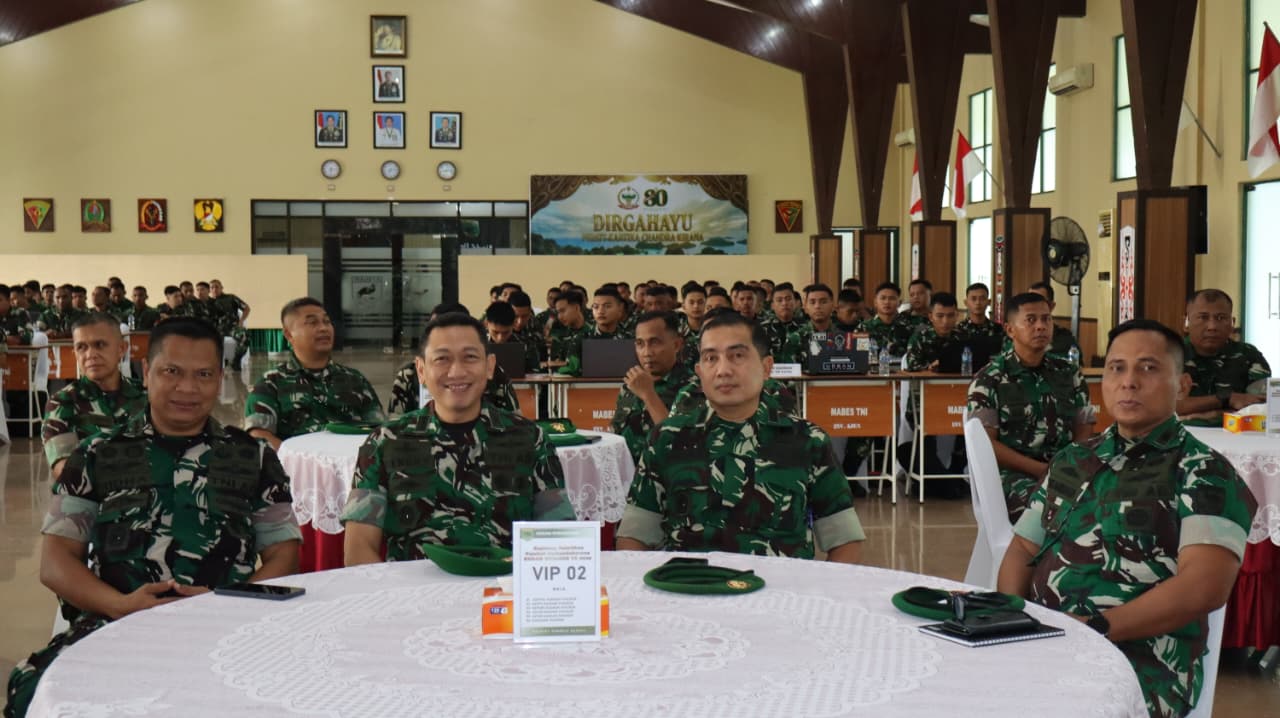 Pangdam XVIII/Kasuari Buka Pelatihan Perbendaharaan: Perkuat Profesionalisme dan Akuntabilitas Keuangan