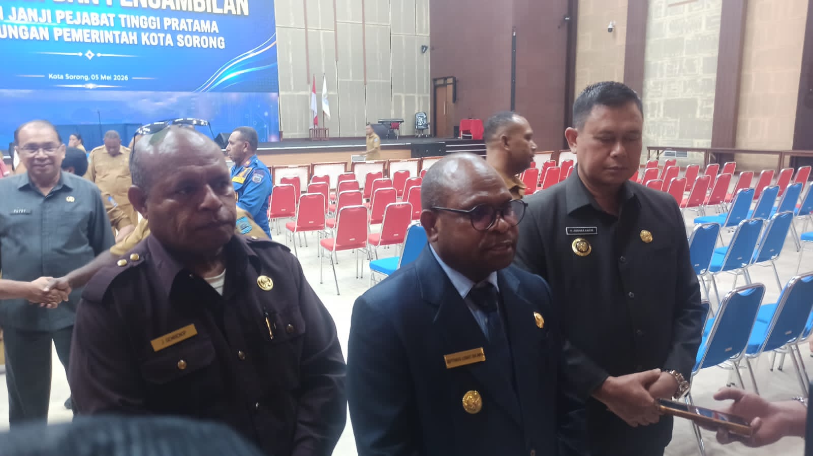 Tiga Jabatan Strategis Terisi: Pemkot Sorong Dorong Pelayanan Publik Perkuat Kinerja OPD