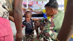 Posyandu Balita dan Lansia, Satgas TMMD Bantu dan Dampingi Petugas Kesehatan