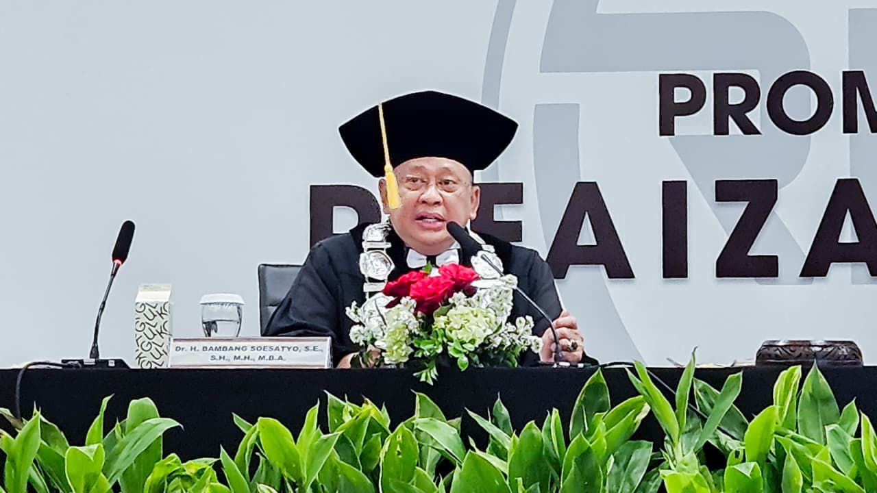Uji Sidang Terbuka Doktoral Ilmu Kepolisian PTIK tentang Bahaya Radikalisme di Tubuh Polri, Bamsoet Dorong Penguatan Ideologi di Polri