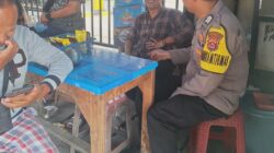 Bhabinkamtibmas Desa Cikupa Sambangi Pengelola Pasar, Perkuat Sinergi Kamtibmas