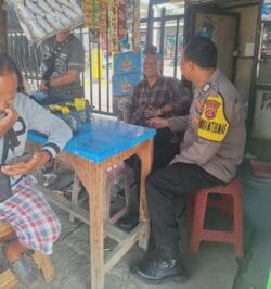 Bhabinkamtibmas Desa Cikupa Sambangi Pengelola Pasar, Perkuat Sinergi Kamtibmas