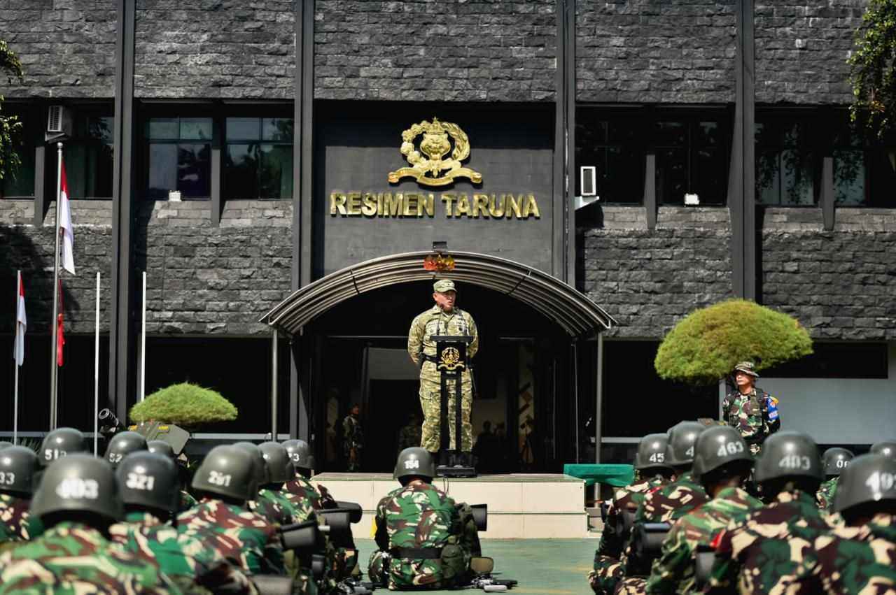 Wakil Gubernur Akmil Pimpin Laporan Kesiapan Latihan Widya Yudha Taruna Tingkat I, II, dan III