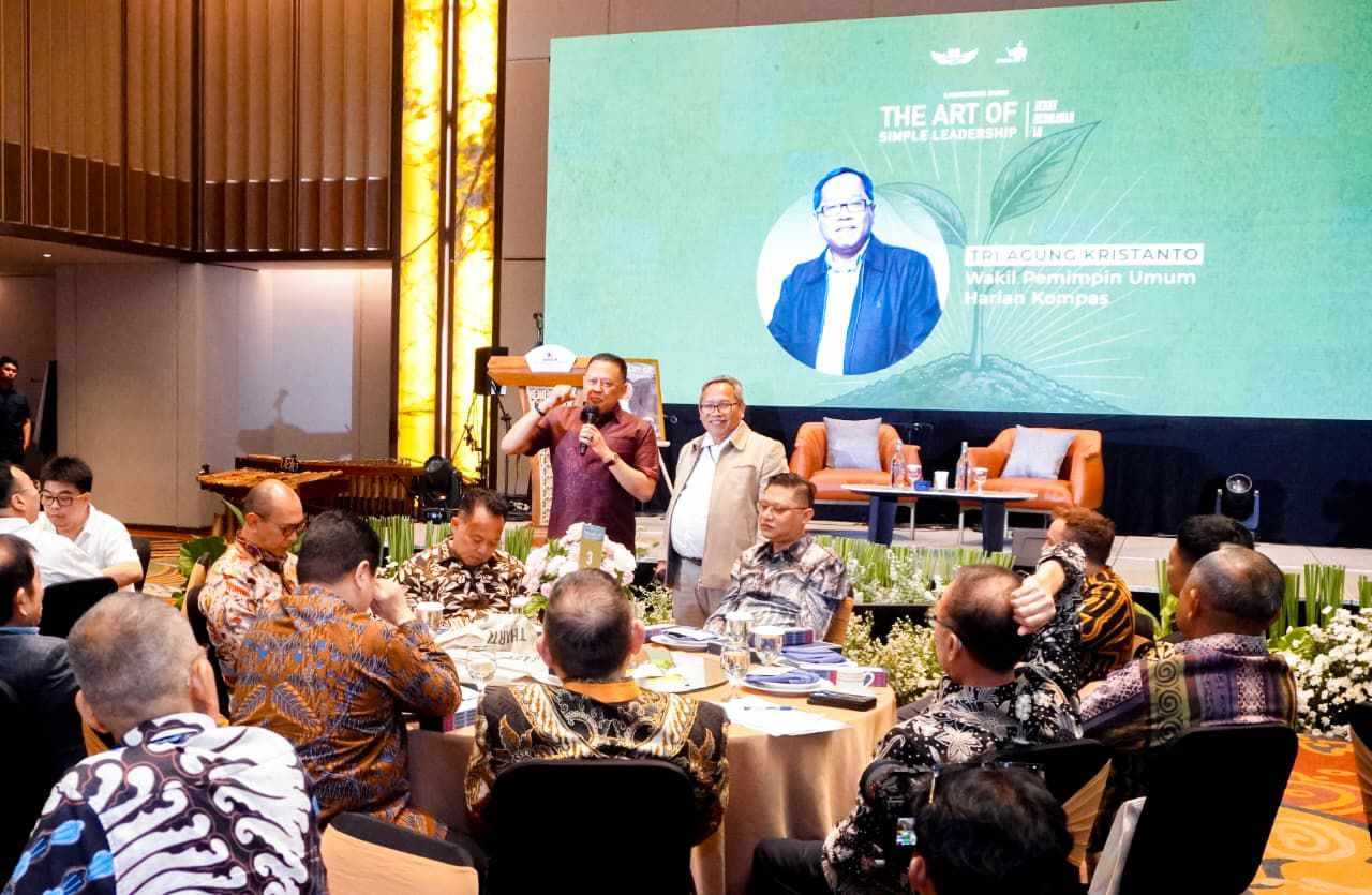 Bamsoet Apresiasi Peluncuran Buku "The Art of Simple Leadership" Jerry Hermawan Lo, Angkat Filosofi Kepemimpinan yang Membumi