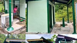 5 Unit MCK Warga Kampung Tanah Rubuh Rampung dan Dicat