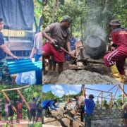 TMMD Ke-128 Kodim 1801/Manokwari, Jadi Bukti Nyata Soliditas TNI-Polri dan Rakyat Kompak Bangun Kampung Tanah Rubuh