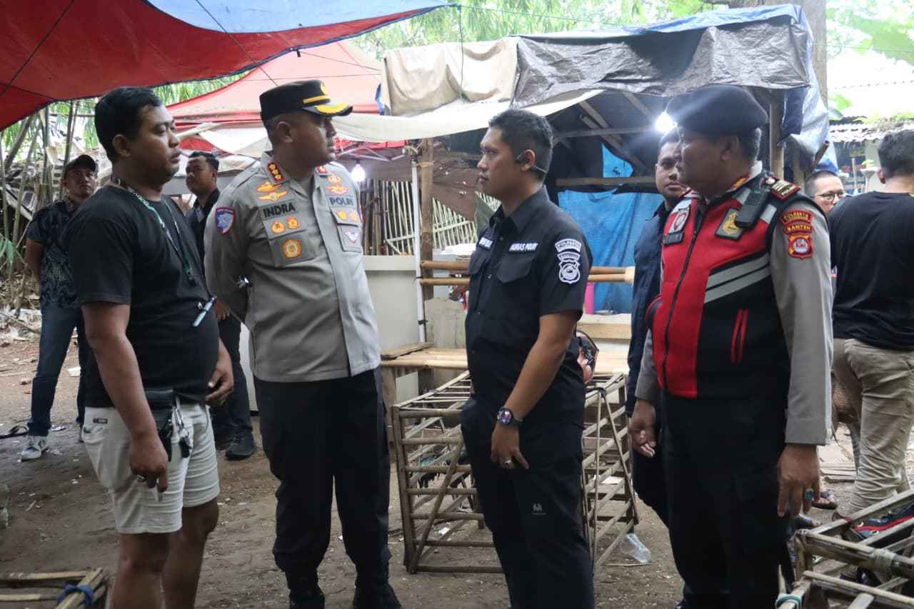 Polresta Tangerang Gerebek Judi Sabung Ayam di Jayanti, Dua Orang dan 28 Unit Motor Diamankan