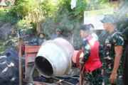 TMMD Ke-128 Kodim 0820/Probolinggo, Pembangunan SPAM di Dusun Klagin Desa Brabe Memasuki Tahap Akhir