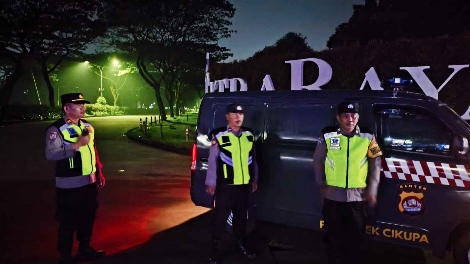 IPTU Mahdi Pimpin Patroli Ops Cipkon KRYD di Kawasan Bizpoint dan Millenium
