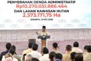 Panglima TNI Dampingi Presiden RI Pada Kegiatan Penyerahan Hasil Kerja Satgas PKH