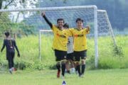 Irfan Alias Cak Leg Cetak Gol Penentu Kemenangan Senkom FC Kabupaten Tangerang
