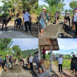 TMMD Ke-128 Kodim 1801/Manokwari Dapat Apresiasi PMK atas Semangat Gotong Royong Bersama TNI, Masyarakat dan Pemda Manokwari