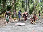 Progres Pengecoran Jalan TMMD Ke-128 Capai 85 Persen