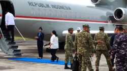 Menhan Sjafrie Sjamsoeddin Kembali ke Jakarta Usai Dampingi Kunker Presiden di Jawa Timur