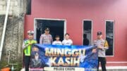 Polsek Cikupa Laksanakan Pengamanan Ibadah Minggu Kasih di Sejumlah Gereja