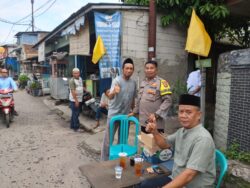 Bhabinkamtibmas Polsek Cikupa Laksanakan Sambang Duka Warga Desa Bitung Jaya