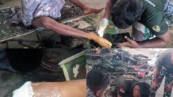 Tenaga Kesehatan TMMD Tangani Personel yang Mengalami Iritasi Semen Tenaga Kesehatan TMMD Tangani Personel yang Mengalami Iritasi Semen