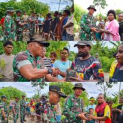 Pembagian Bibit Kakao, Satgas TMMD Ke-128 Kodim 1801/Manokwari Dorong Peningkatan Ekonomi Warga