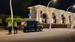IPTU Amir Murtado Pimpin Patroli KRYD Polsek Cikupa di Titik Keramaian