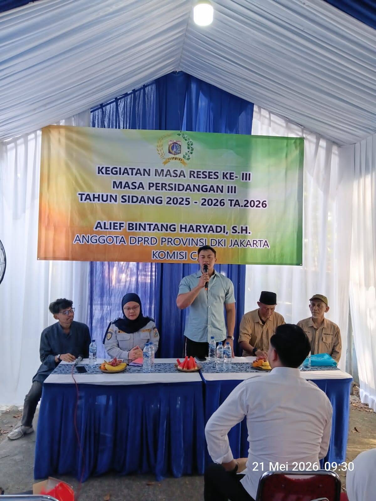 Turun ke Gang Permukiman, Anggota DPRD DKI Tampung Aspirasi Ratusan Warga Pademangan