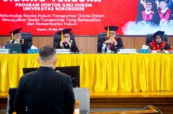 Uji Sidang Terbuka Program Doktor Ilmu Hukum Universitas Borobudur, Bamsoet Soroti Ketimpangan Ekosistem Transportasi Online