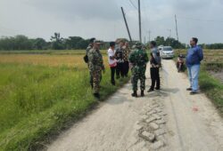 Dandim Bojonegoro Tinjau Sasaran TMMD 129 di Desa Kesongo Kedungadem Dandim Bojonegoro Tinjau Sasaran TMMD 129 di Desa Kesongo Kedungadem