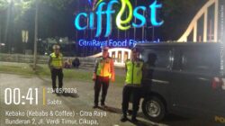 Kanit Lantas Polsek Cikupa Pimpin Ops Cipkon KRYD Secara Tegas dan Humanis