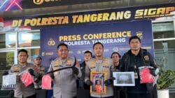 Satreskrim Polresta Tangerang Ungkap Kasus Tawuran Remaja, Pelaku Ditangkap