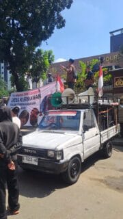 Aliansi Pecinta Polri Gelar Aksi di Mabes, Tuntut Transparansi Dugaan Kriminalisasi Rahmadi