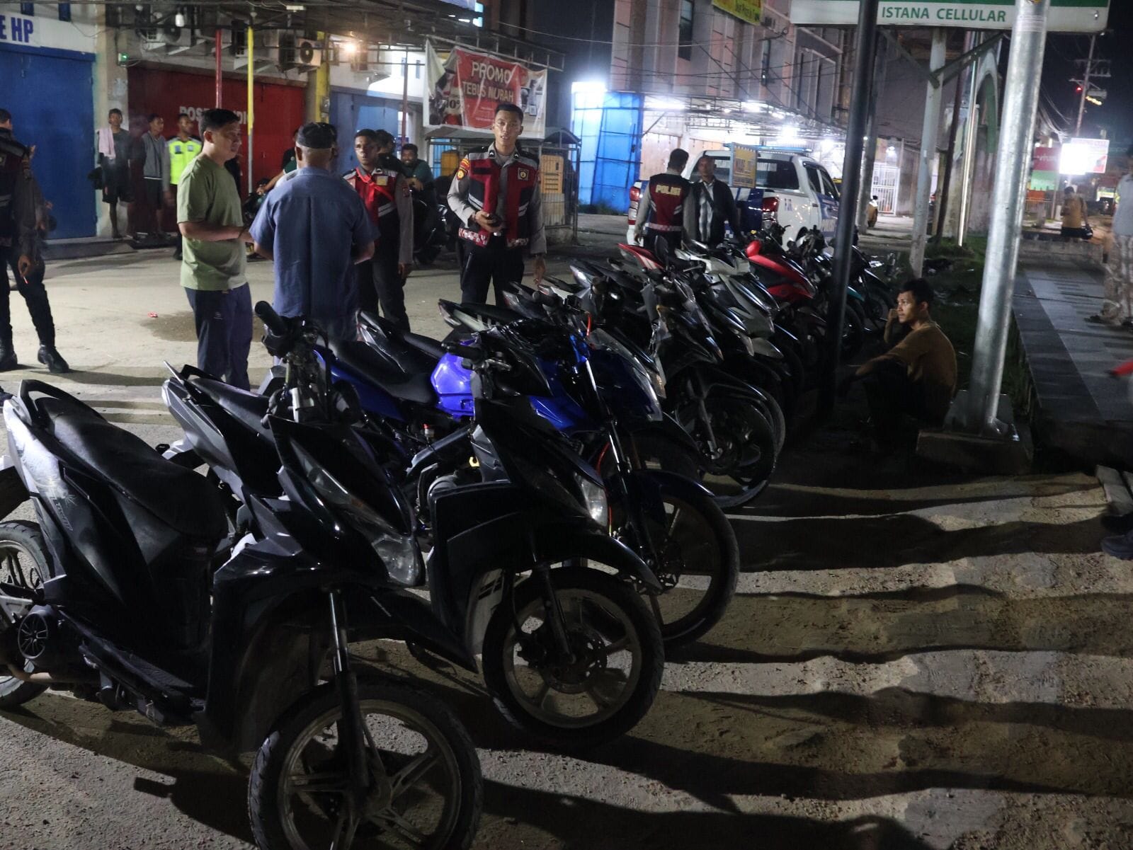 Polda Papua Barat Daya Amankan 13 Motor Diduga Hasil Curanmor dalam Razia Satgas Anti Begal
