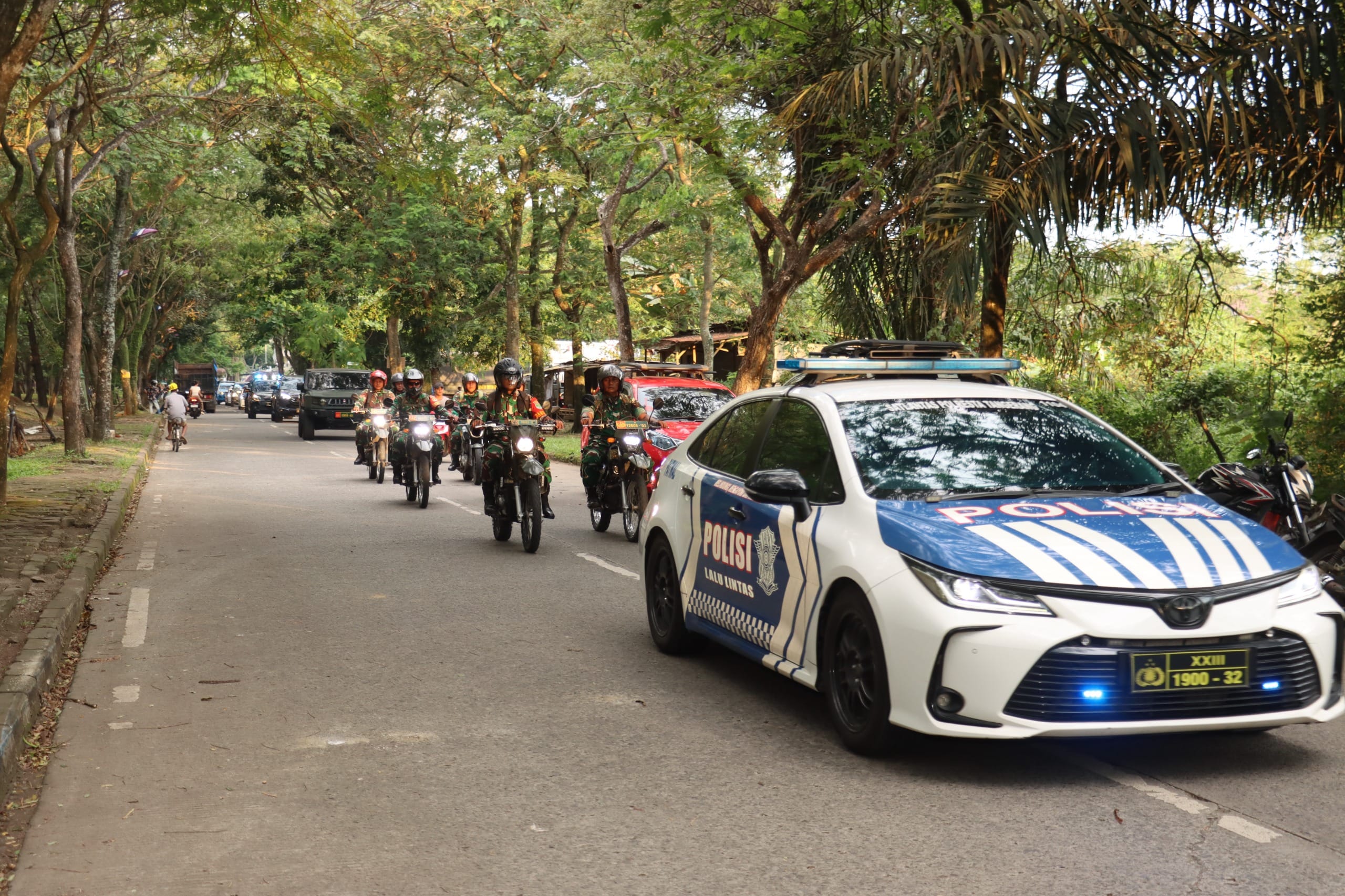 Amankan Malam Takbir, Polresta Tangerang dan Forkopimda Gelar Apel dan Patroli Skala Besar