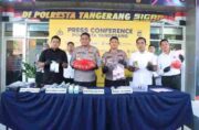 Polresta Tangerang Bongkar Jaringan Narkotika Sintetis Lintas Wilayah, 4 Orang Diamankan