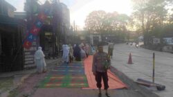 Bhabinkamtibmas Desa Sukanagara Amankan Sholat Idul Adha di Masjid Baitur Rohman