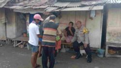 Program Poliran, Bhabinkamtibmas Desa Budimulya Jalin Kedekatan dengan Warga