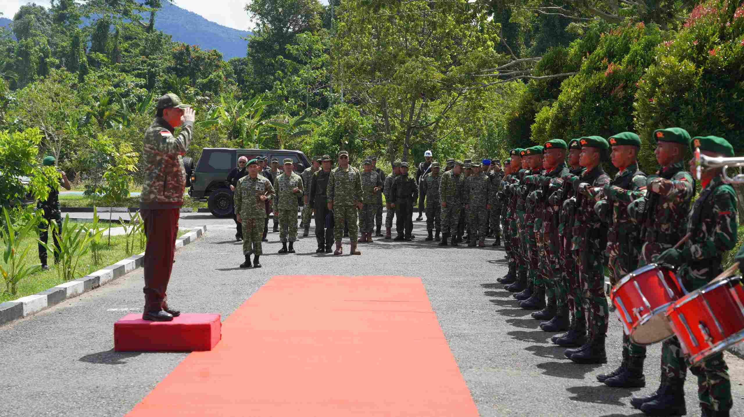 Menhan RI Kunjungi Papua Barat: Kobarkan Semangat Prajurit dan Perkuat Pengabdian untuk NKRI di Tanah Papua