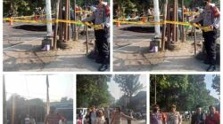 Jalur Utama Jakarta–Depok Amblas Tengah Malam, Kemacetan Panjang Lumpuhkan Lenteng Agung