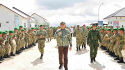 Menhan RI Tinjau Yonif TP 808/MM: Perkuat Pertahanan, Tegaskan Prajurit Tangguh untuk Papua Barat Maju Menhan RI Tinjau Yonif TP 808/MM: Perkuat Pertahanan, Tegaskan Prajurit Tangguh untuk Papua Barat Maju