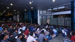 Cegah Penyalahgunaan Narkoba dan LGBT, Lanud Sultan Hasanuddin Gelar Apel Malam dan Tes Urine Prajurit Bujangan Cegah Penyalahgunaan Narkoba dan LGBT, Lanud Sultan Hasanuddin Gelar Apel Malam dan Tes Urine Prajurit Bujangan