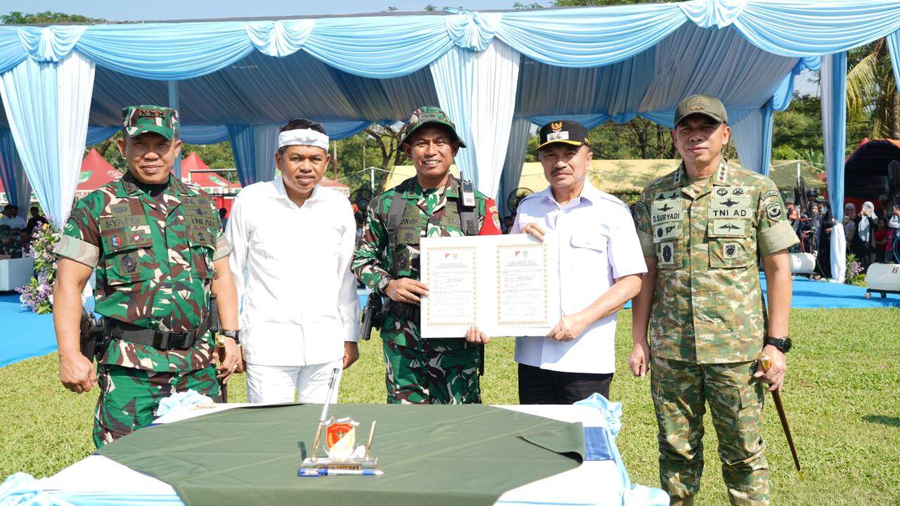 TMMD Ke-128 Resmi Ditutup, Danpusterad Apresiasi Sinergi Pemkot Bekasi dan Masyarakat TMMD Ke-128 Resmi Ditutup, Danpusterad Apresiasi Sinergi Pemkot Bekasi dan Masyarakat
