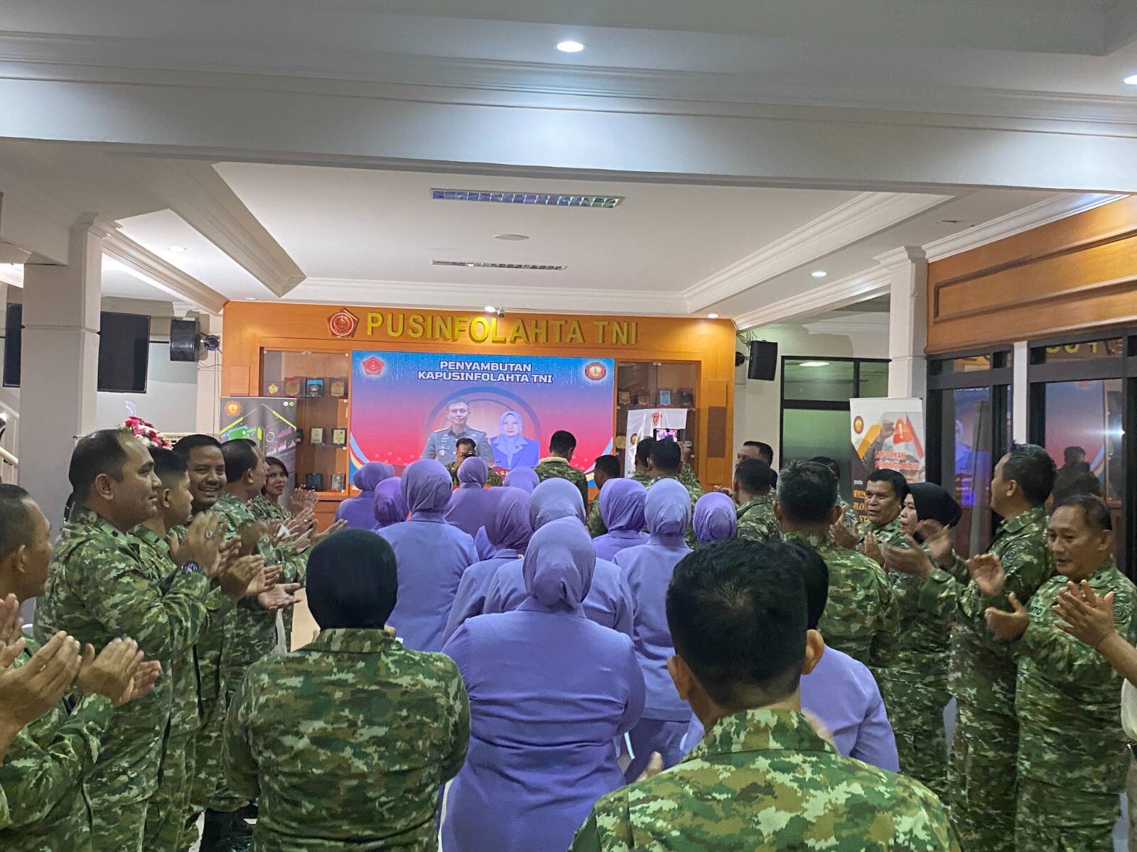 Tongkat Estafet Kepemimpinan Pusinfolahta TNI Resmi Berganti