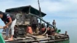 Masyarakat Tolak Aktivitas Tambang Timah Ilegal Diperairan Dusun Air Putih Desa KM/Kemang Masam