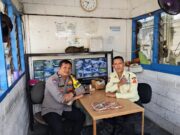 Bhabinkamtibmas Bitung Jaya Sambangi Satpam PT Kawaguchi, Perkuat Sinergitas Jaga Keamanan Lingkungan Kerja