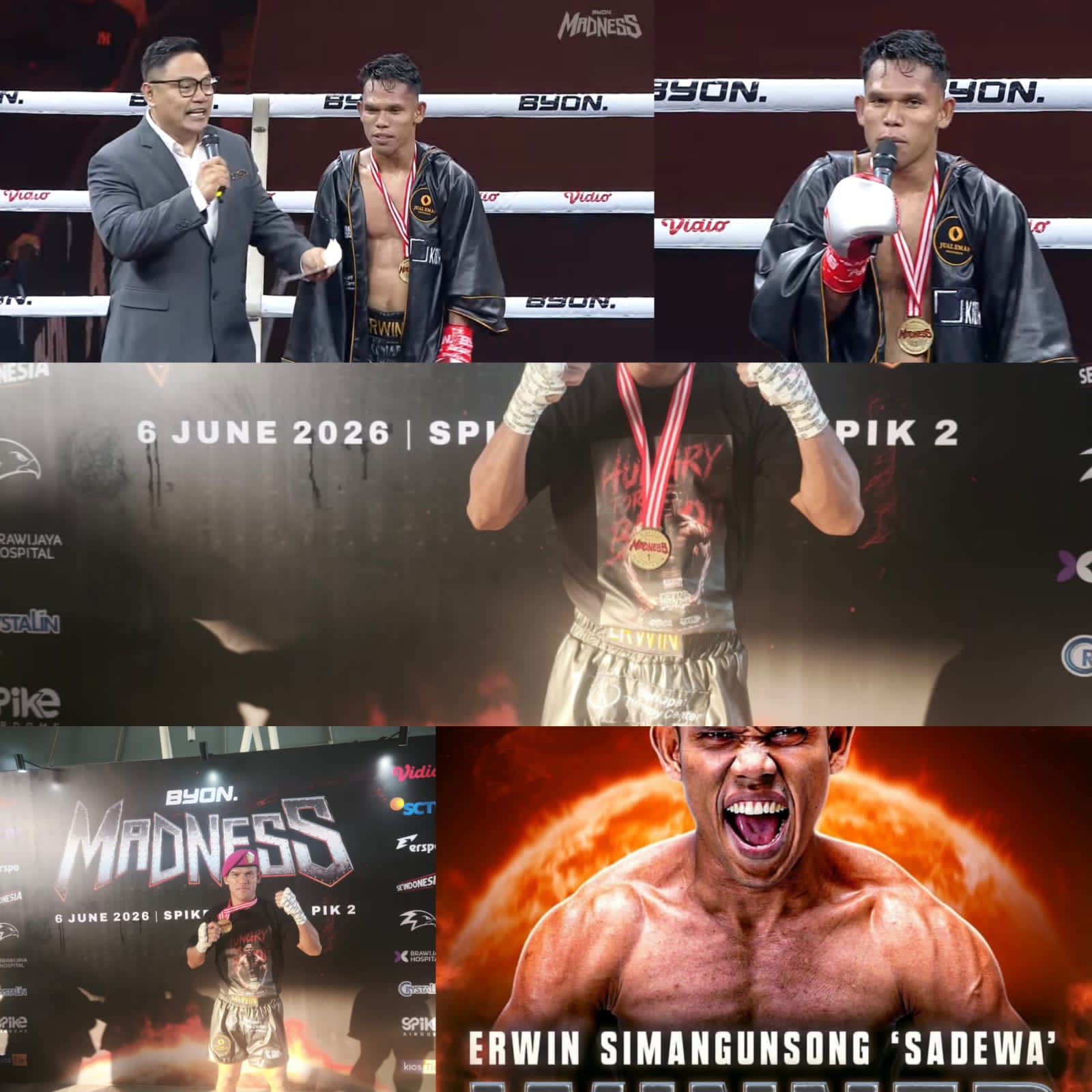 Prajurit Marinir Buktikan Kelasnya, Praka Erwin Simangunsong Juara Kickstriking Byon Madness Volume 4 Prajurit Marinir Buktikan Kelasnya, Praka Erwin Simangunsong Juara Kickstriking Byon Madness Volume 4