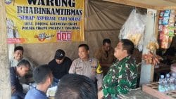 Warung Bhabinkamtibmas Jadi Sarana Serap Aspirasi Warga, Bhabinkamtibmas Desa Bojong Perkuat Kamtibmas