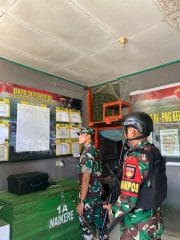 Tinjau Pos Goro Satgas Yonif 410/Alugoro: Kobarkan Semangat, Disiplin, dan Kesiapsiagaan Prajurit