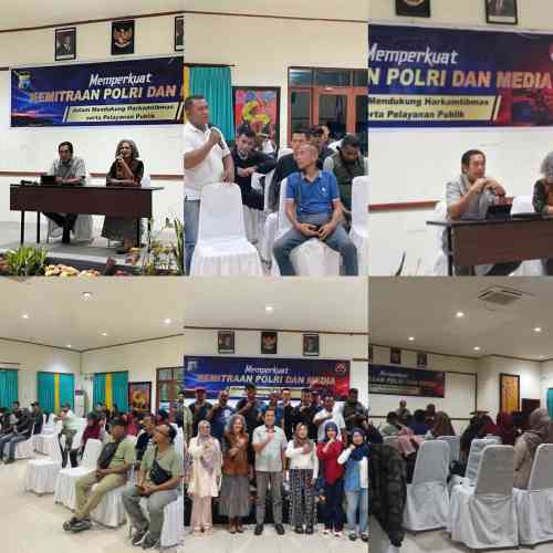 Polda Papua Barat Daya Perkuat Sinergi dengan Media, Wujudkan Kamtibmas Kondusif dan Pelayanan Publik yang Humanis Polda Papua Barat Daya Perkuat Sinergi dengan Media, Wujudkan Kamtibmas Kondusif dan Pelayanan Publik yang Humanis